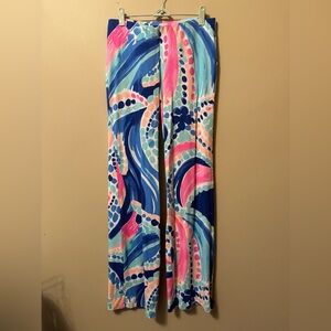 Lilly Pulitzer Multicolor Abstract Pants